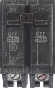 100 amps Standard 2-Pole Circuit Breaker GE