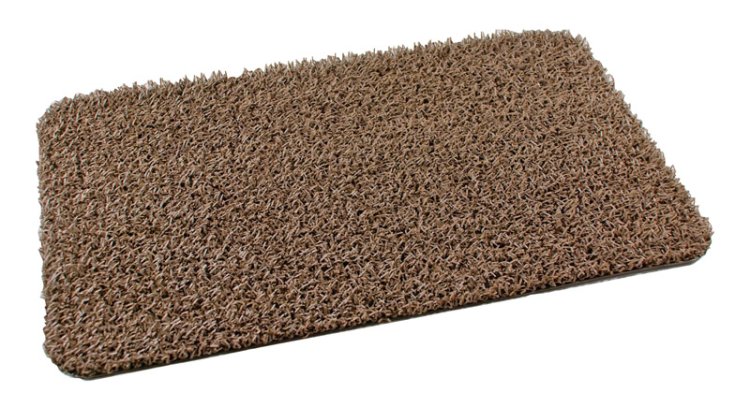 Tan Polyethylene Nonslip Door Mat 30 in. L x 18 in. W