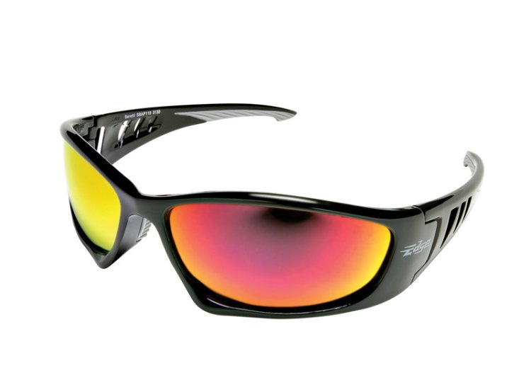 Safety Glasses Assorted Lens Black Frame 1 pc.