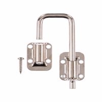 (image for) Nickel Indoor Sliding Door Latch