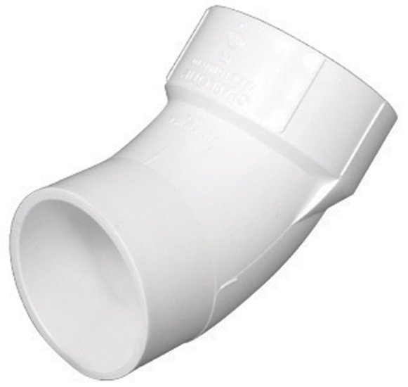 Schedule 40 4 in. Hub x 4 in. Dia. Spigot PVC Str