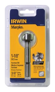 Marples 1-1/8 in. x 4 in. L Carbon Steel Forstner Drill Bi