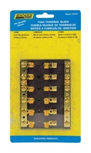 Fuse/Terminal Block Brass