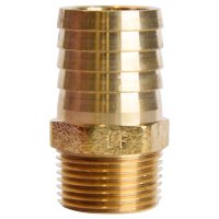 (image for)  Brass 3/4 in. D X 1 in. D Adapter 1 pk