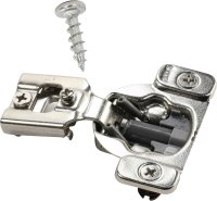 (image for) 1/2" Overlay Soft Close 105 Degree Concealed Cabinet Hinge 6-Way Adjustable (10 Pack)