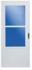 (image for) 81 in. H x 36 in. W Vinyl/Wood White Mid-View Reversible Self-St