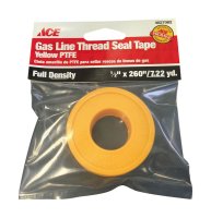 Yellow 260 in. L x 1/2 in. W Thread Seal Tape 0.07 oz.