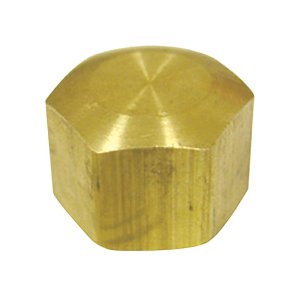 5/8 in. Compression Brass Cap