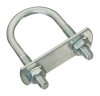 (image for) 1/4 in. X 1-1/8 in. W X 2-1/4 in. L Coarse Zinc-Plated Steel U-Bolt