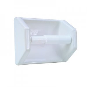 (image for) Ceramic Toilet Tissue Holder- Slip-On Clip