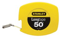 50 ft. L x 0.38 in. W Long Tape Measure Yellow 1 pk