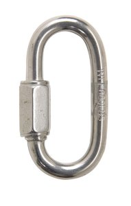 Polished Stainless Steel Quick Link 660 lb. 2 in.