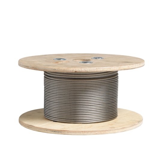 Deckorators 1/8 in. W X 100 ft. L Stainless Steel Cable