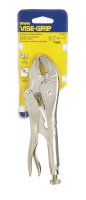 Curved Pliers with Wire Cutter