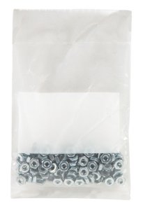 4 in. Zinc-Plated Steel SAE Screw Nut 100 pk