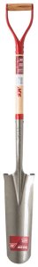 Steel 6 in. W x 47 in. L Drain Spade Wood