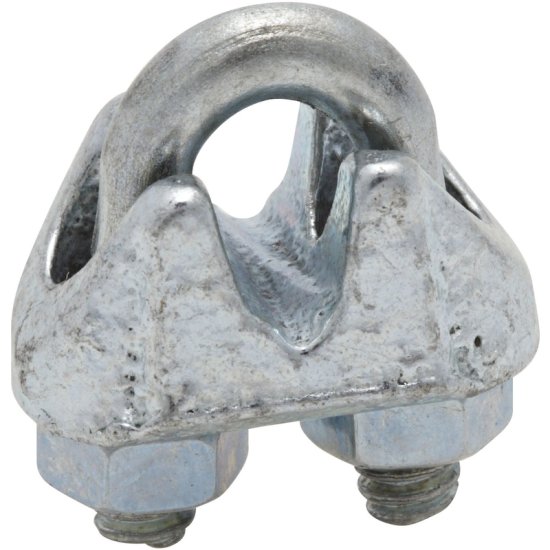 National Hardware Zinc-Plated Steel Wire Cable Clamp