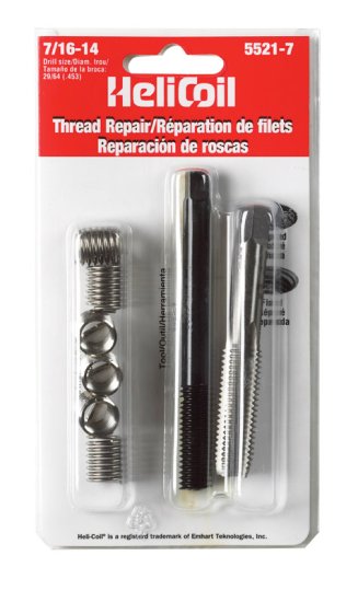 7/16 in. Stainless Steel Thread Repair Kit 14