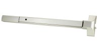 (image for) 28 to 36 in. L Satin Chrome Silver Aluminum Commercial Exit Device 1 pc