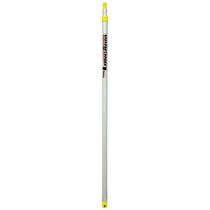 Telescoping 3-6 ft. L X 1 in. D Aluminum Extension Pole Silver