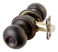 Oil Rubbed Bronze Entry Lockset Colonial