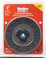 Vortec Pro 6 in. Crimped Wire Wheel Brush Carbon Steel 60