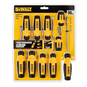 DeWalt Fixed Bar Screwdriver Set 10 pc