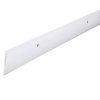 (image for) White Aluminum/Vinyl Sweep For Doors 36 in. L X 2.13 in.