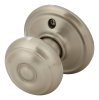 Georgian Satin Nickel Steel Dummy Knob 2 Right or Left H