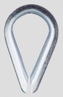 Galvanized Zinc Wire Rope Thimble 1/8 in. L
