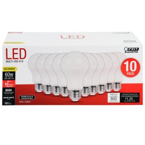 A19 E26 (Medium) LED Bulb Warm White 60 Watt Equiv