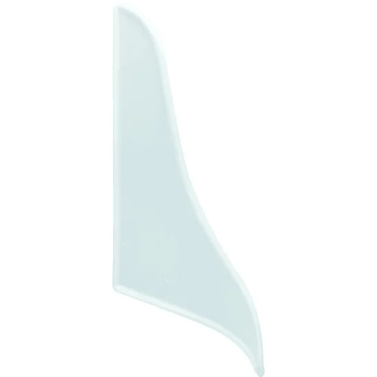(image for) Bathtub Splash Guard White 11 in. x 9 in. 2pk