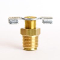 (image for)  3/8 in. MPT Brass Drain Cock with External Seat