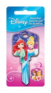 Disney Princesses House Key Blank 66/97 KW1/KW10 Single