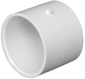 1-1/2 in. Hub x 1-1/2 in. Dia. Hub PVC Repair Cou