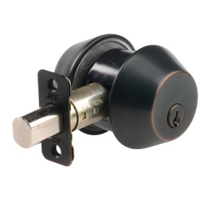 Oil Rubbed Bronze Double Cylinder Deadbolt