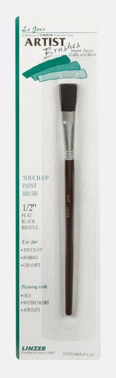 (image for) 1/2 in. W Flat Touch-Up Paint Brush