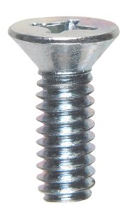 No. 1/4-20 x 3/4 in. L Phillips Flat Head Zinc-Plated St