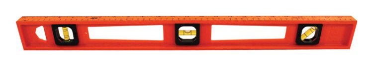 24 in. Plastic I-Beam Level 3 vial