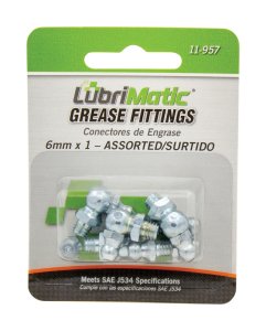 45 deg. Grease Fittings 8 pk