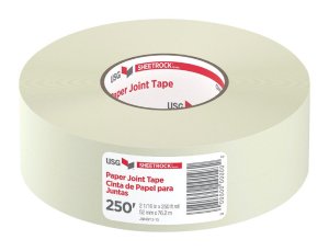 250 ft. L x 2-1/16 in. W Paper White Joint Tape