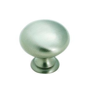 Round Cabinet Knob 1-1/4 in. Dia. 1-1/8 in. Sati