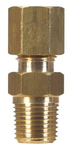 7/8 in. Compression x 3/4 in. Dia. Male Brass Connector