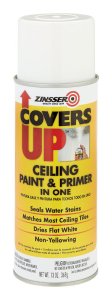 Covers Up White Flat Solvent-Based Acrylic Ceiling Primer