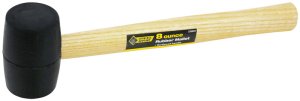 8 oz. Mallet Rubber Head 11.75 in. L