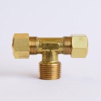 (image for)  3/8 in. Compression X 3/8 in. D Compression Brass Tee