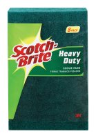Scotch-Brite Heavy Duty Scouring Pad For Pots and Pans 6 in. L 8