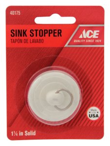 1-1/4 in. Dia. Rubber Sink Stopper