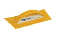 QLT 4-1/2 in. W Plastic Notched Trowel