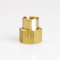 (image for)  3/8 in. FPT X 1/4 in. D FPT Brass Reducing Coupling